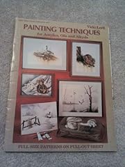 Painting techniques acrylic for sale  Delivered anywhere in USA 