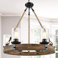Farmhouse chandelier light for sale  Delivered anywhere in UK