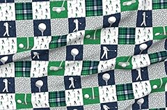Spoonflower fabric golf for sale  Delivered anywhere in USA 
