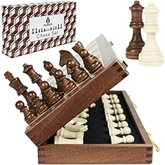 Magnetic wooden chess for sale  Delivered anywhere in USA 
