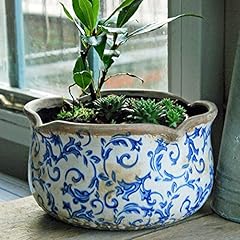 Blue white pottery for sale  Delivered anywhere in UK