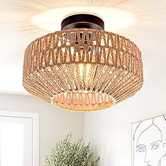 Mlihove rattan deckenlampe gebraucht kaufen  Wird an jeden Ort in Deutschland