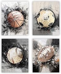 Sports themed wall for sale  Delivered anywhere in USA 