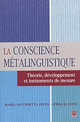 Conscience métalinguistique t d'occasion  Livré partout en France