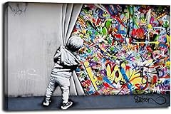 Banksy canvas wall for sale  Delivered anywhere in UK