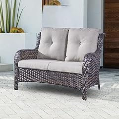 Patio loveseat wicker for sale  Delivered anywhere in USA 