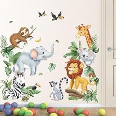 Decalmile jungle animals for sale  Delivered anywhere in USA 