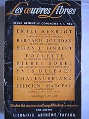 Oeuvres libres 51 d'occasion  Livré partout en France