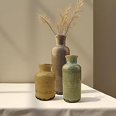 Rustic ceramic vase for sale  Delivered anywhere in USA 