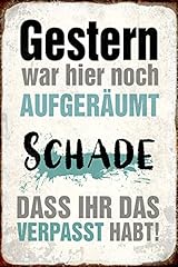 Schatzmix blechschild spruch gebraucht kaufen  Wird an jeden Ort in Deutschland