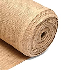 10m hessian fabric for sale  Delivered anywhere in UK