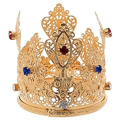 Ducal Crown for Statue, Filigree and gems, diam. 8 for sale  Delivered anywhere in Canada