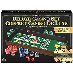 Deluxe casino set for sale  Delivered anywhere in UK
