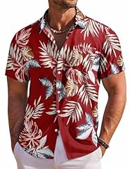 Coofandy mens hawaiian for sale  Delivered anywhere in USA 
