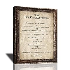 Commandments wall art for sale  Delivered anywhere in USA 