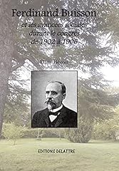 Ferdinand buisson avancées d'occasion  Livré partout en France
