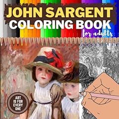 John sargent coloring for sale  Delivered anywhere in USA 
