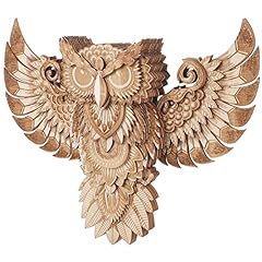 Jojofuny wood owl for sale  Delivered anywhere in USA 