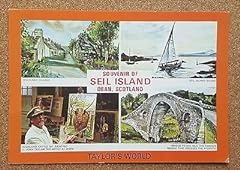 SCOTLAND Souvenir SEIL ISLAND Oban postcard, used for sale  Delivered anywhere in UK