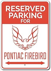Pontiac firebird plaque d'occasion  Livré partout en France