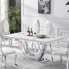 Mcltopz white dining for sale  Delivered anywhere in USA 
