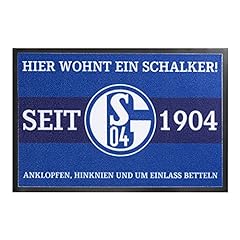 Schalke fussmatte türmatte gebraucht kaufen  Wird an jeden Ort in Deutschland