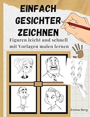 Einfach gesichter zeichnen gebraucht kaufen  Wird an jeden Ort in Deutschland
