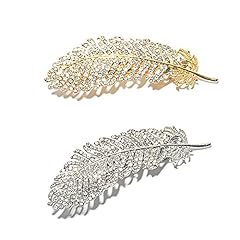 Sacjkt crystal feather for sale  Delivered anywhere in UK