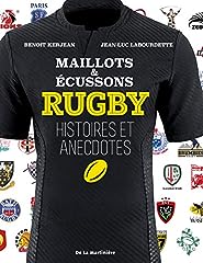 Rugby maillots écussons d'occasion  Livré partout en France
