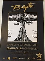 affiche concert brigitte d'occasion  Livré partout en France