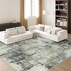 Green abstract rug for sale  Delivered anywhere in USA 