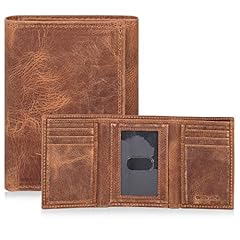 Tri fold leather for sale  Delivered anywhere in USA 