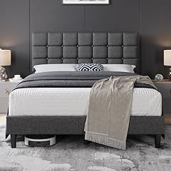Yaheetech upholstered bed for sale  Delivered anywhere in USA 