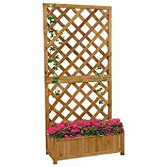 trellis wooden garden planters for sale  Delivered anywhere in UK