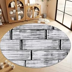 Round rug black for sale  Delivered anywhere in USA 