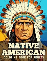 Native american coloring for sale  Delivered anywhere in USA 