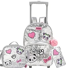 Girls rolling backpack for sale  Delivered anywhere in USA 