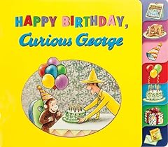 Happy birthday curious for sale  Delivered anywhere in USA 