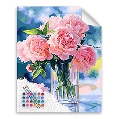 Paint numbers peonies for sale  Delivered anywhere in USA 