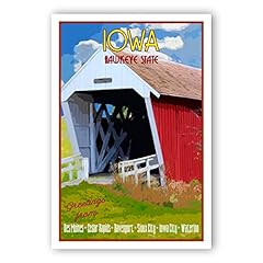 Iowa travel poster for sale  Delivered anywhere in USA 