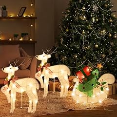 Light reindeer outdoor for sale  Delivered anywhere in USA 