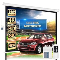Motorized projector screen for sale  Delivered anywhere in USA 