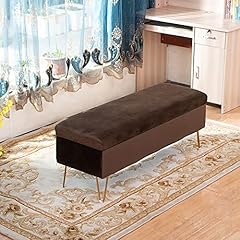 Velvet storage bench for sale  Delivered anywhere in UK