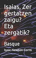 Isaias zer gertatzen d'occasion  Livré partout en Belgiqu