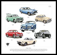 Volvo art print for sale  Delivered anywhere in UK
