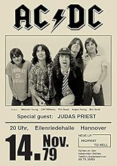 Acdc poster vintage for sale  Delivered anywhere in UK