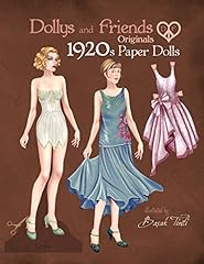 Dollys and Friends Originals 1920s Paper Dolls: Roaring, used for sale  Delivered anywhere in UK