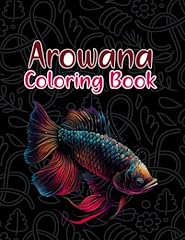 Arowana coloring book for sale  Delivered anywhere in Ireland