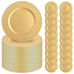 Pcs gold charger for sale  Delivered anywhere in USA 