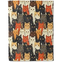 Cat theme blanket for sale  Delivered anywhere in USA 